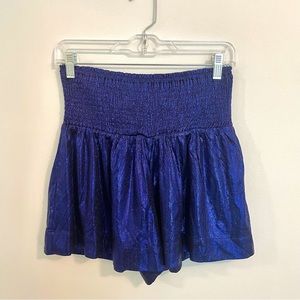NWT Pants Store Royal Blue Sparkly Posh Short